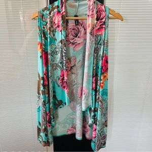 Yadaha Floral Vest